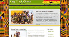 Desktop Screenshot of easytrackghana.com